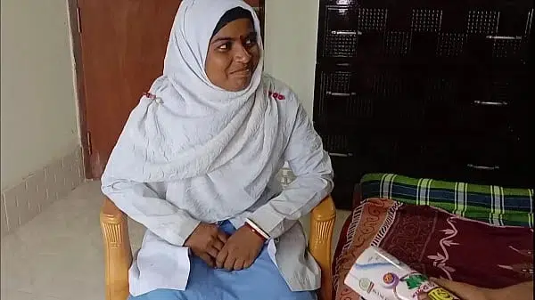 Bangladeshi Student18  With Her Teacher