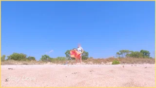 Wifey Fully Nude At The Beach Showing Everyone