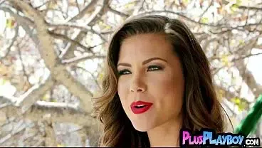 Stunning babe passion posing action and hot striptease session for Playboy