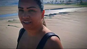 Fetiche de Suor: Lambi o Suvaco e a Buceta Salgada na Praia