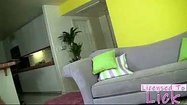 LICENSED TO LICK – Aries Stone Munching On Cougars Box