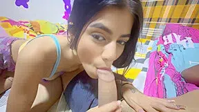 My Cute Stepsister Teaches Me A Sexual Card Game And We End Up Fucking Until She Orgasms