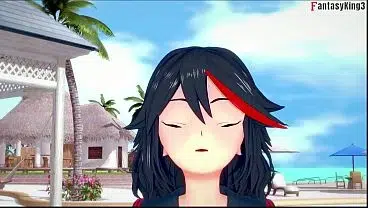 Ryuko Matoi POV bikini sex | Killlakill | Full & Pov version on Sheer & PTRN: Fantasyking3