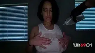 Sexy Latina With Big Natural Tits Gets Her Pussy Railed – Nina Lopez