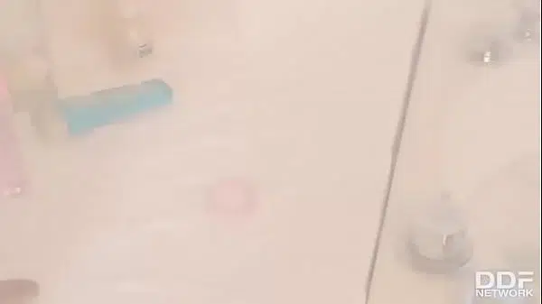 Sexy Slippery Licks: Big Titty Babes Bathroom Bang