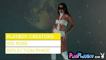 Sisi Rose in lingerie showing big ass and exposing amazing natural body