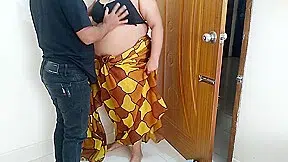 Tamil Aunty Gets Her Stepson Fucked While She Cleans The House – Bbw Desi Sex