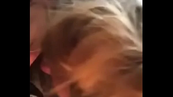 White Australian girl sucks black guys sick in London