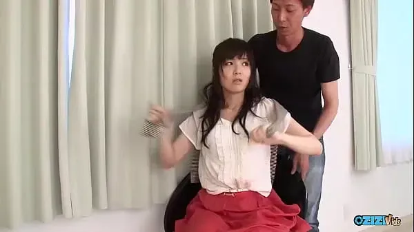 Auditions goes south and the girl gets to have fun with two guys