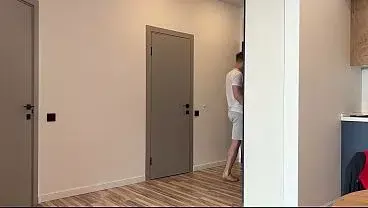 Bride in white dress and veil gets her pussy destroyed on the couch
