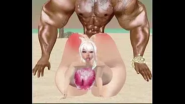 Follando nena en la playa
