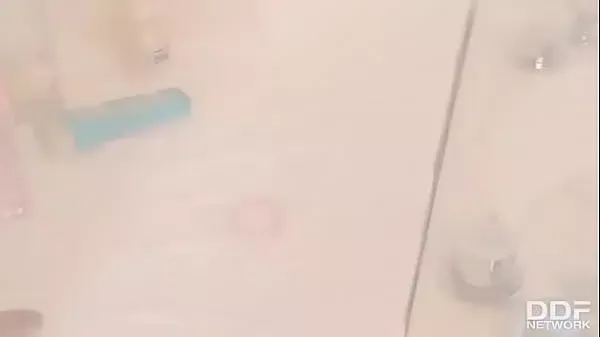 Sexy Slippery Licks: Big Titty Babes Bathroom Bang
