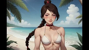 Avatar punished Ty Lee for helping Azula in the AI porn adaptation of The Last Airbender
