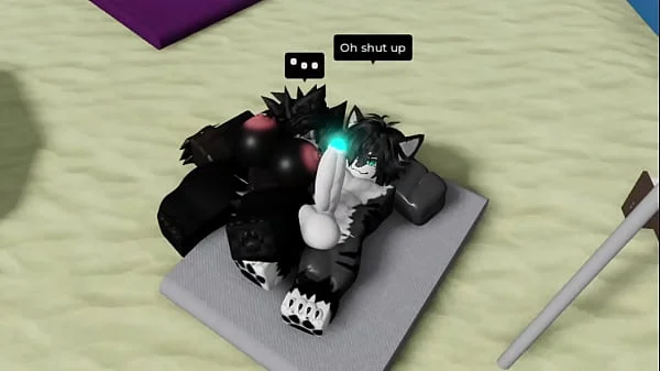 Having hard sex at the beach with the SCP-1471 (mal0) in Roblox!