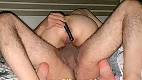 Stepsister Showed How She Uses A Vibrator Dildo