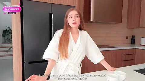 Wife Wont Give Me Sex? Ill Cheat With Her Friend On Kitchen! Husband Fucks While Wifes Nearby!
